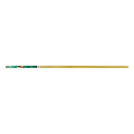 Tower Sealants M-D Building Products 0.5 in. H X 1.375 in. W X 72 in. L Prefinished Satin Brass Aluminum Carpet Gri 79137